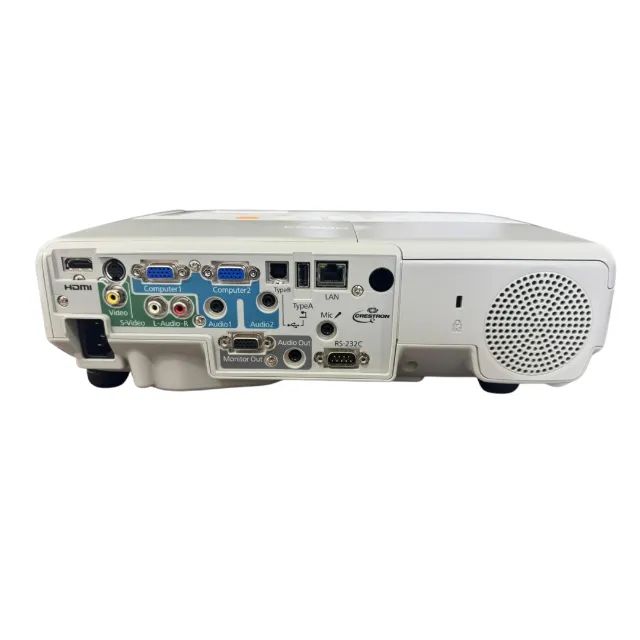 Projetor Epson Powerlite V11h565020 Branco 935w 3700lm - Foto 5