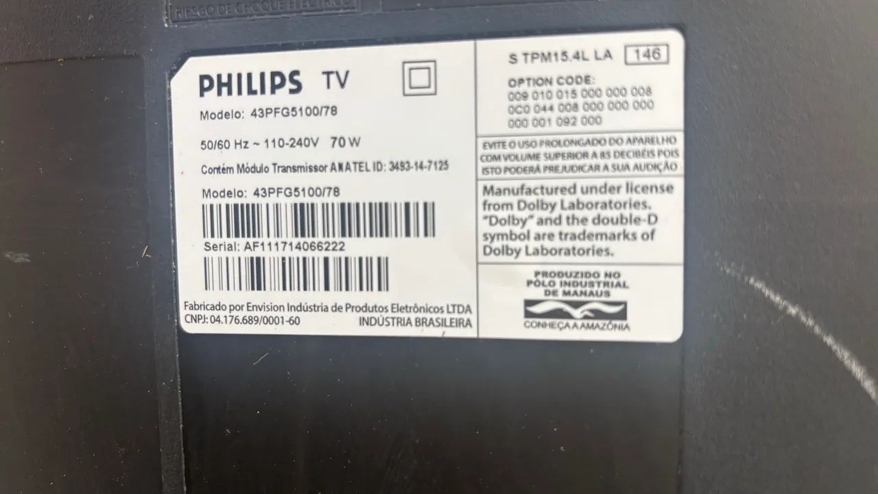 TV PHILIPS 43 POLEGADAS - Foto 4