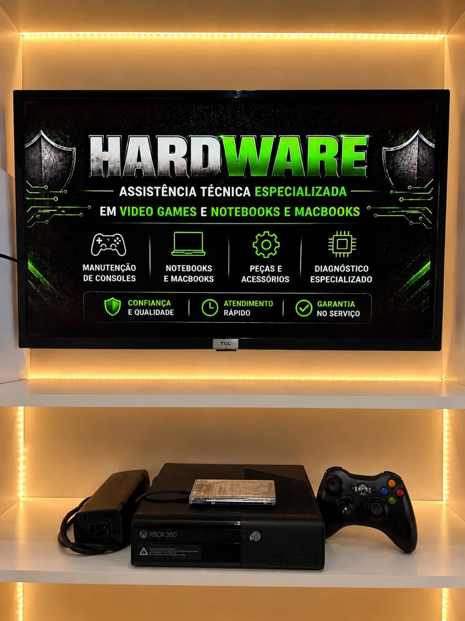 Xbox 360 + 120 jogos 