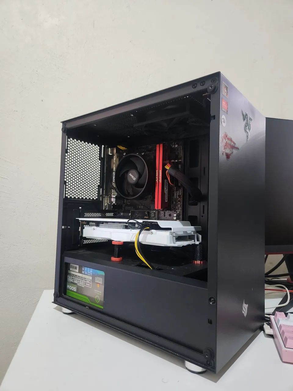 PC Ryzen 5 4600 + RX 580 8G - Foto 3