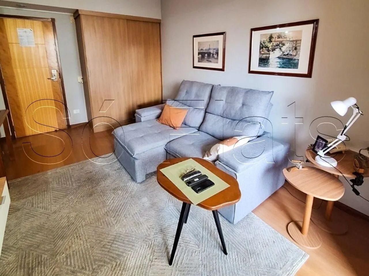 Flat mobiliado no Centro de Piracicaba com varanda e lazer | 44m² com vaga - Foto 4