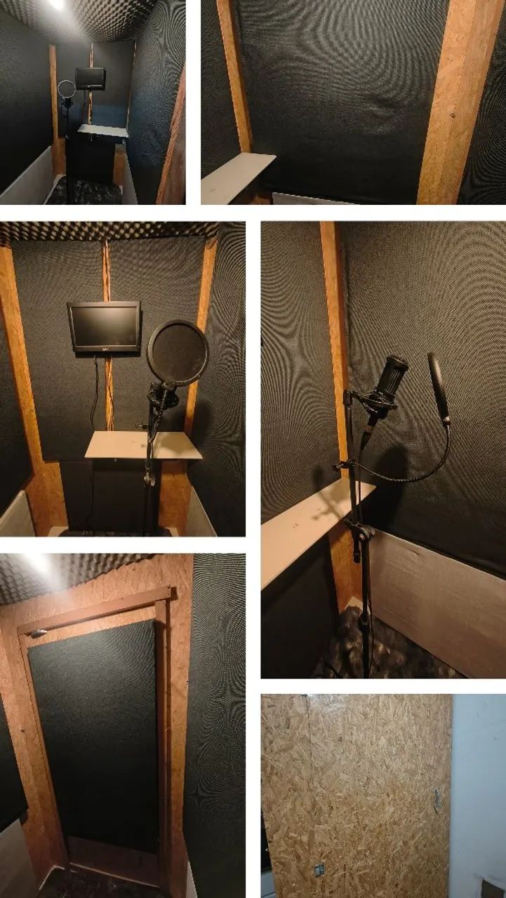 Cabine home Studio para gravação de áudio  - Foto 5