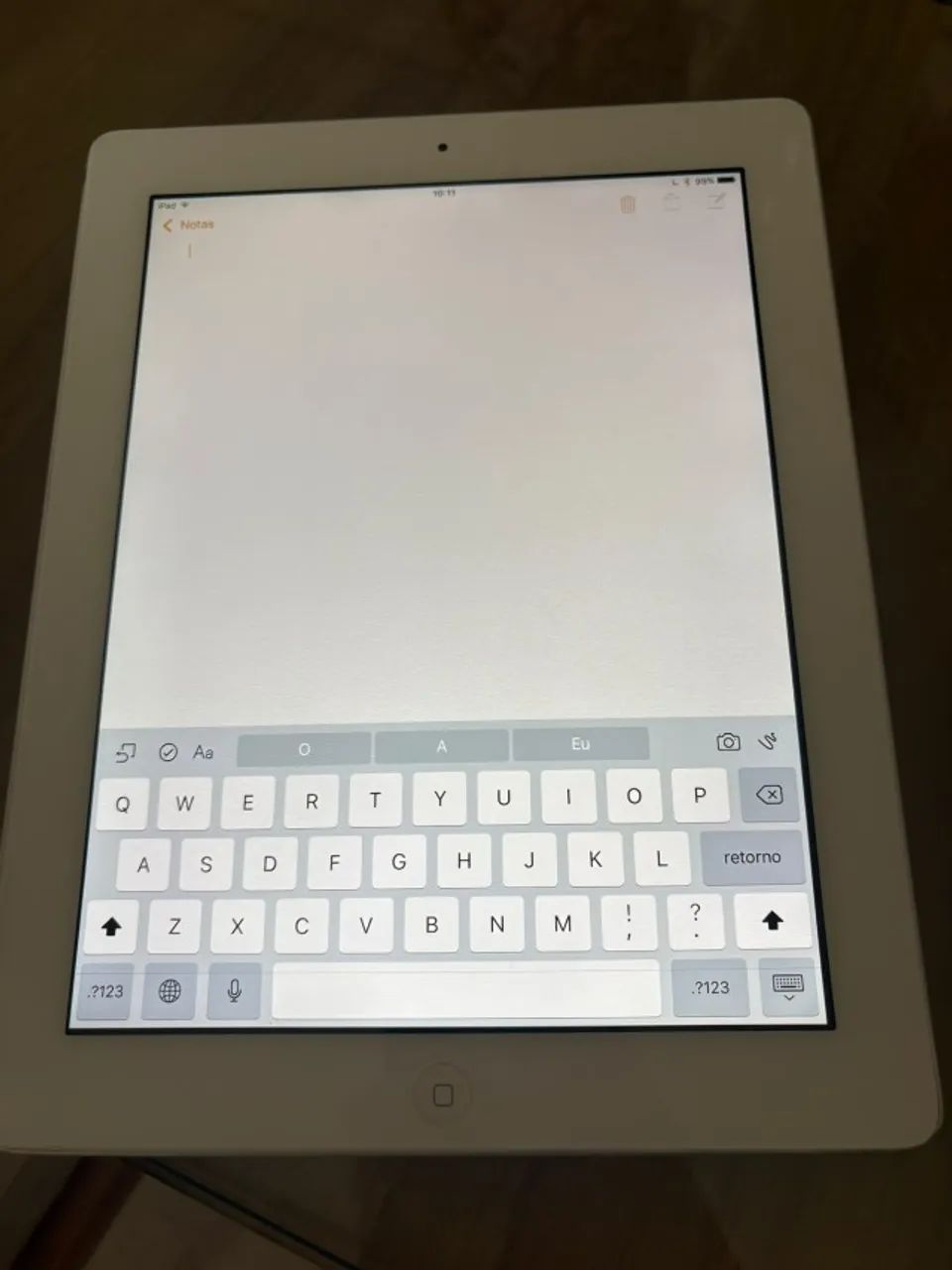 iPad 4ª geração 32 GB Wi-Fi Branco - Foto 2