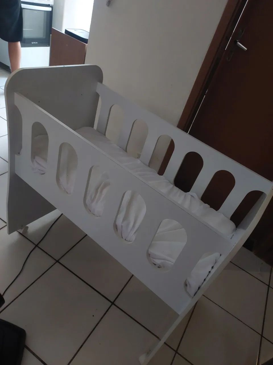 mini berço com colchão 