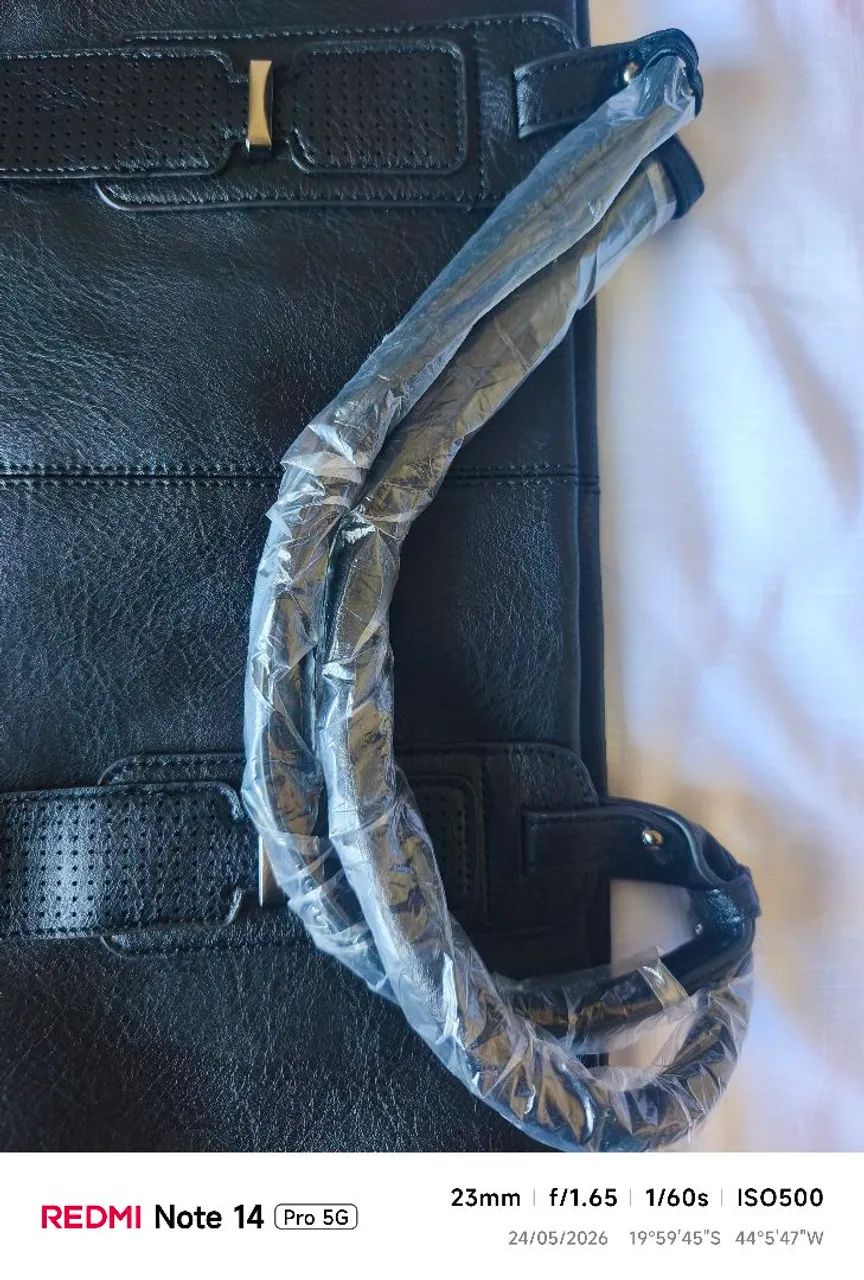 Bolsa de couro feminina CYC MODA.  - Foto 3