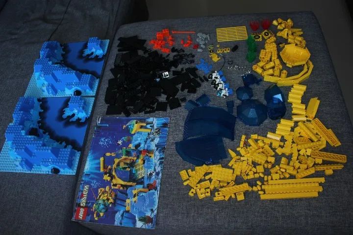 Lego Aquazone Set 6195 Neptune Discovery Lab Original - Brinquedos