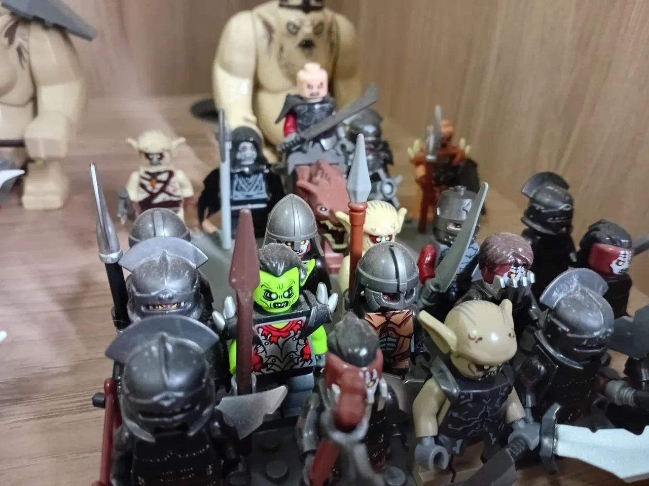 Lote Senhor dos Anéis exército orcs - Foto 2