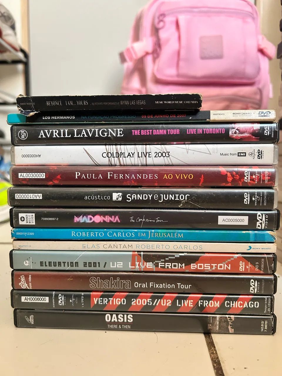 Dvd de filmes e músicas