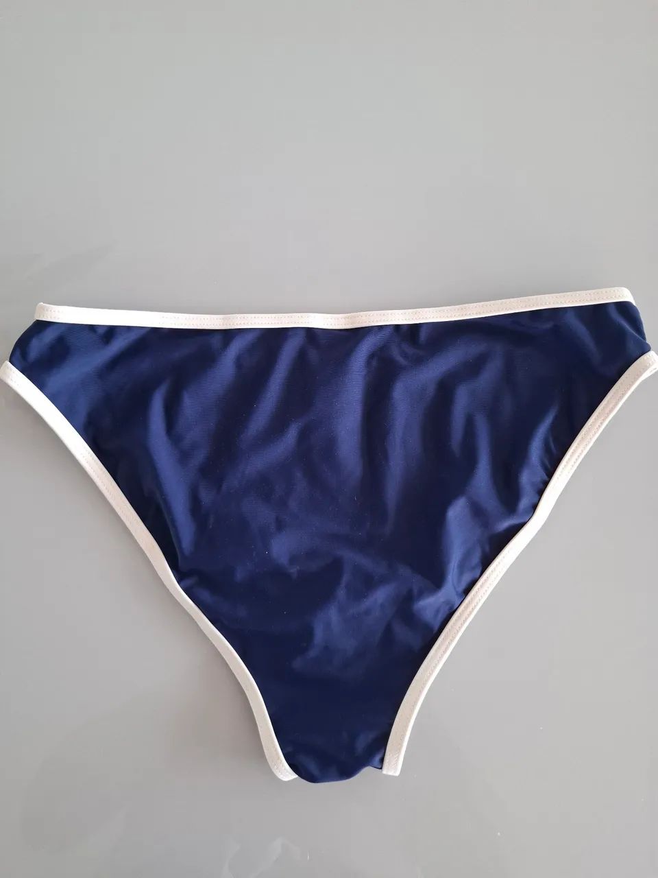 Sunga Asa Delta Cavada Azul com Vies Off White M Nova  - Foto 2