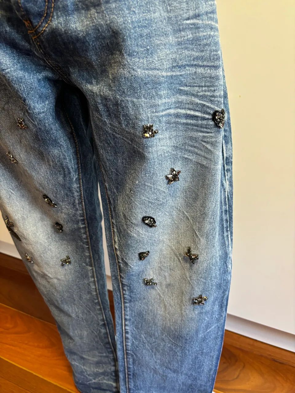 Calça jeans Animale com bordado  - Foto 2