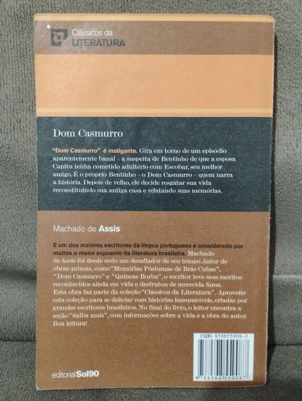 Livro _ Dom Casmurro - Machado de Assis  - Foto 2