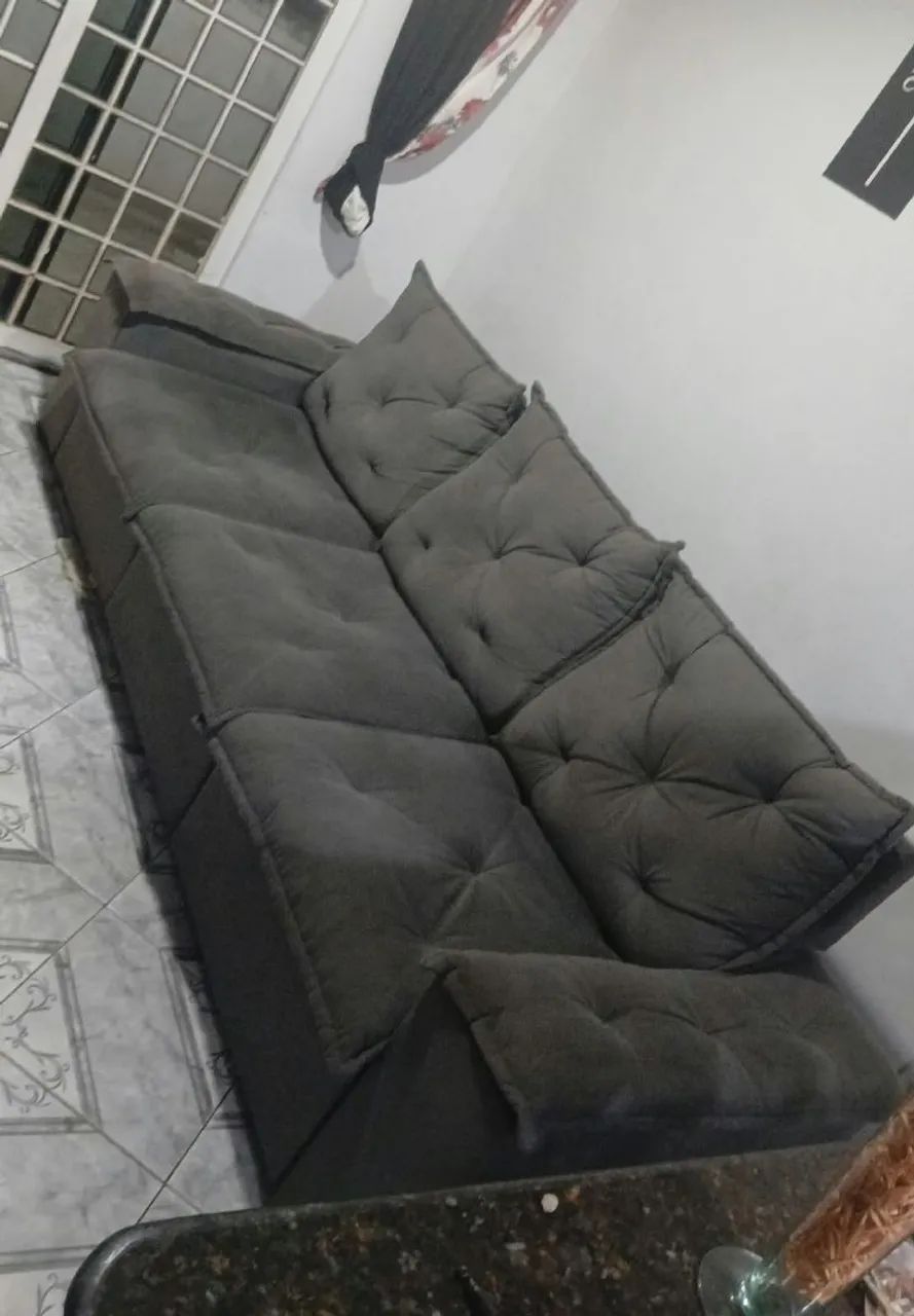 Sofá Retrátil 3 lugares