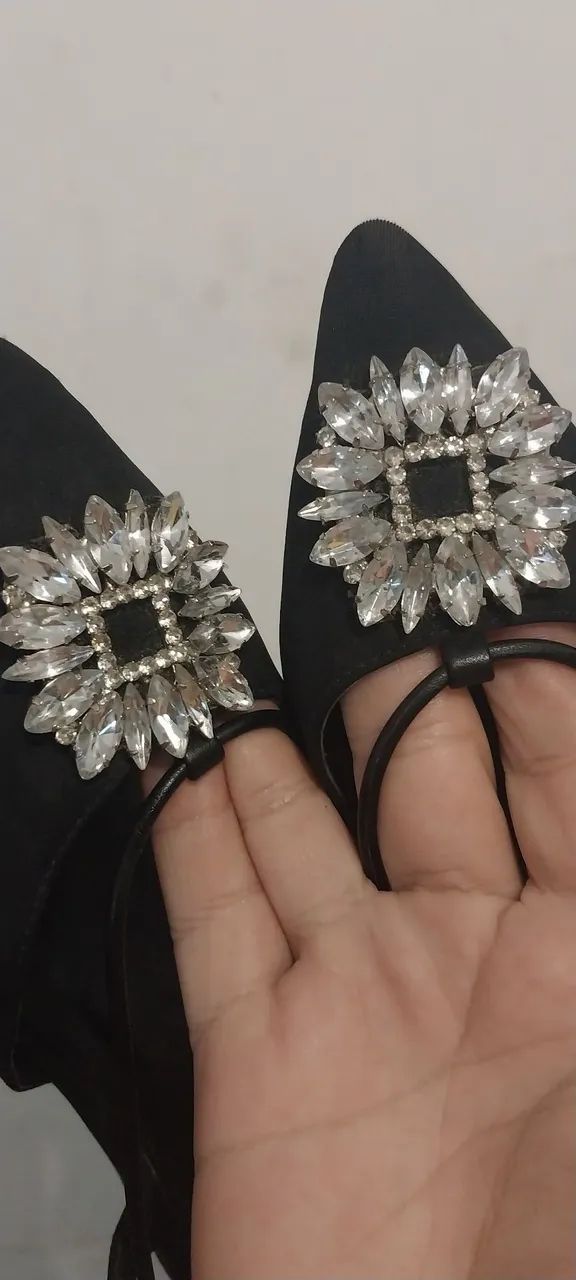 Sapatilha Slingback Mary Jane Arezzo original  - Foto 3