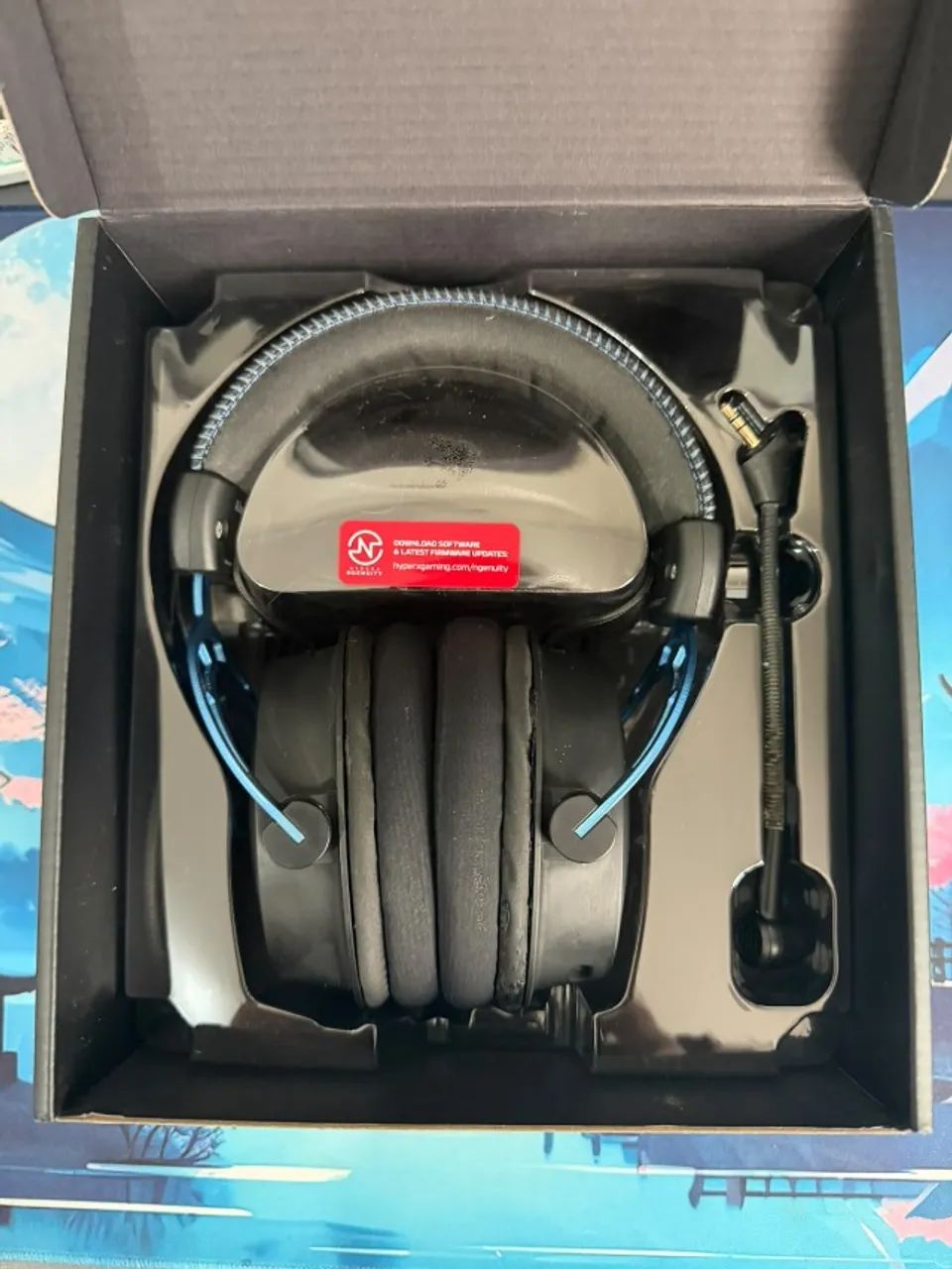 Headset Gamer HyperX Cloud Alpha S Azul - 7.1 Som Surround - Foto 3
