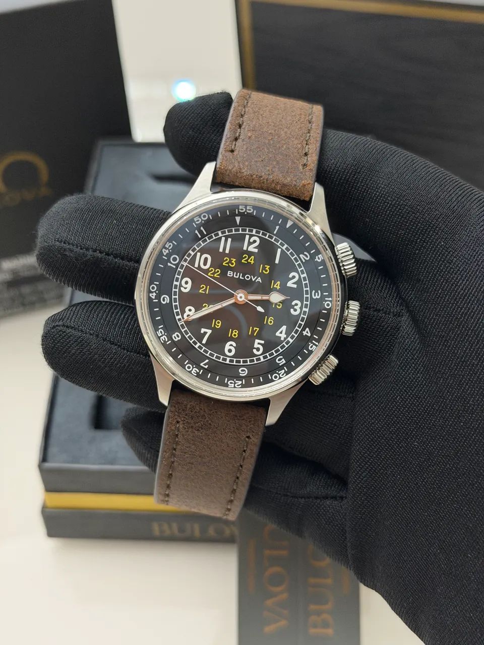 Relógio Bulova A15 original novo
