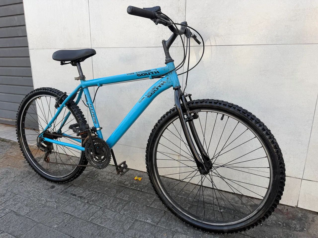 Bicicleta aro 26 alumínio semi nova revisada com nota 