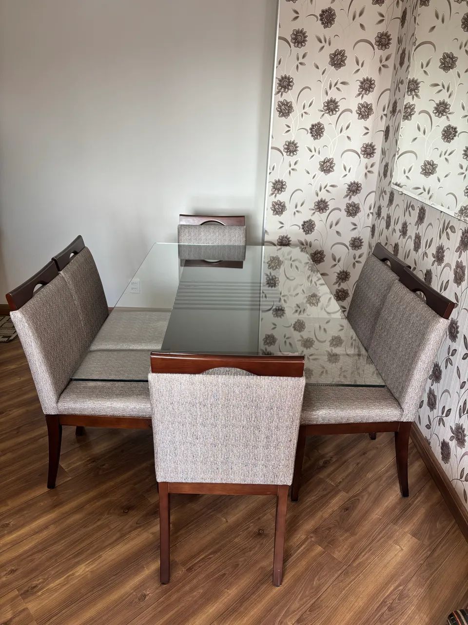 Mesa 6 lugares de vidro - Foto 2