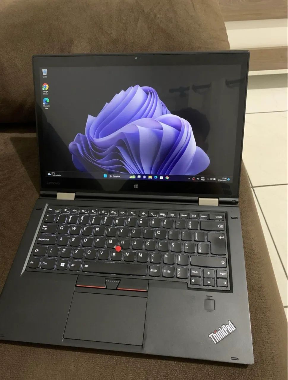 Notebook ThinkPad i7 com SSD 