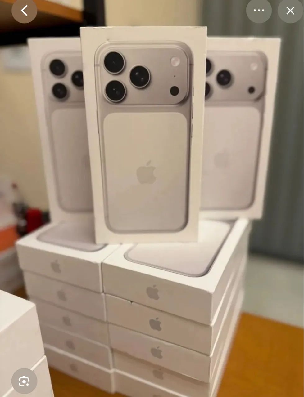 IPHONE 17 PRO MAX SILVER AMERICANO LACRADO 256 - Foto 3