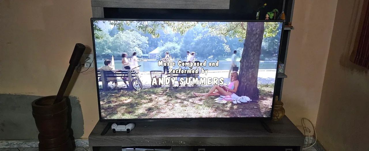 Televisão 55" nao e smart nao tem controle 