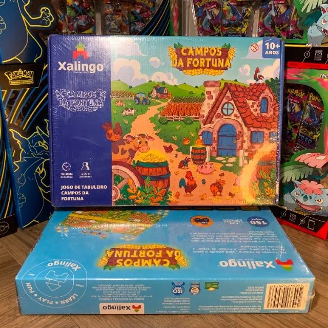 Jogo de tabuleiro Campos da Fortuna - 151 peças Xalingo