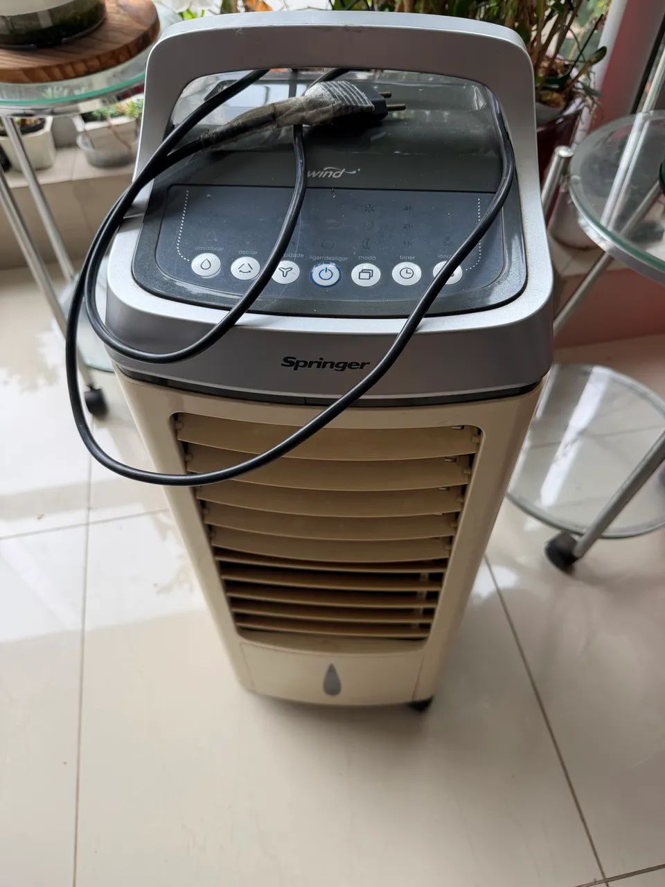 Ventilador com defeito