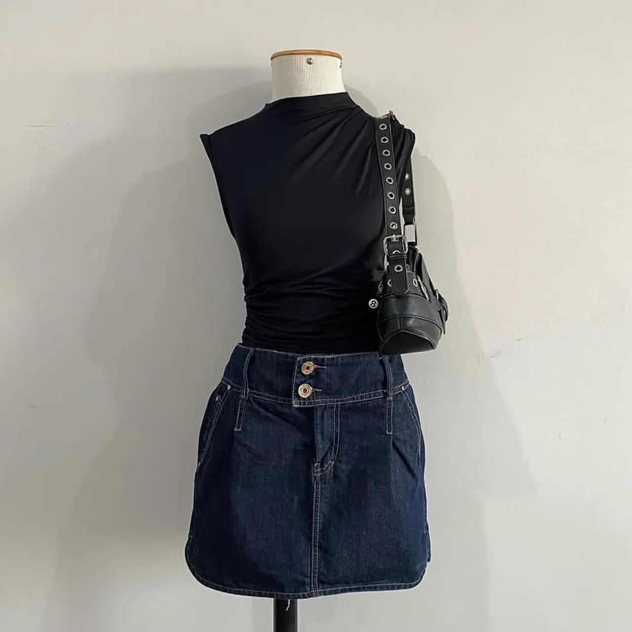 Saia jeans le Lis Blanc
