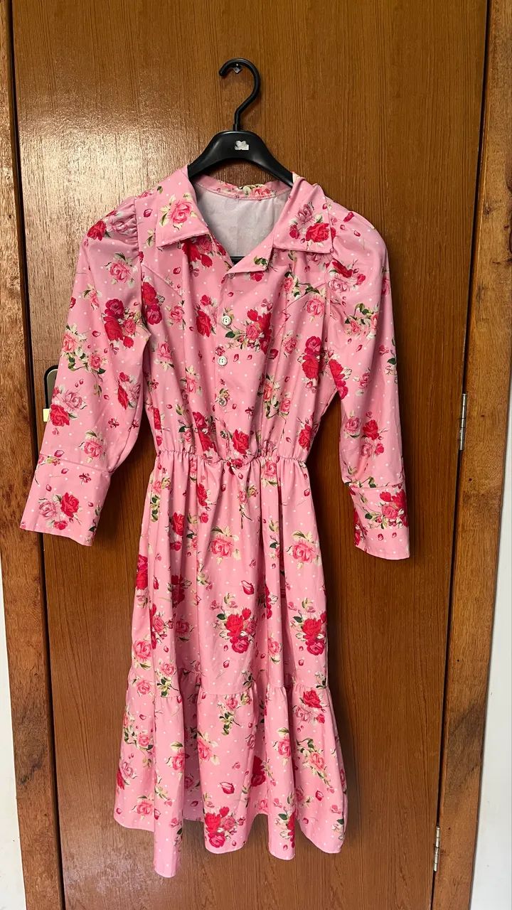 Vestido romântico floral