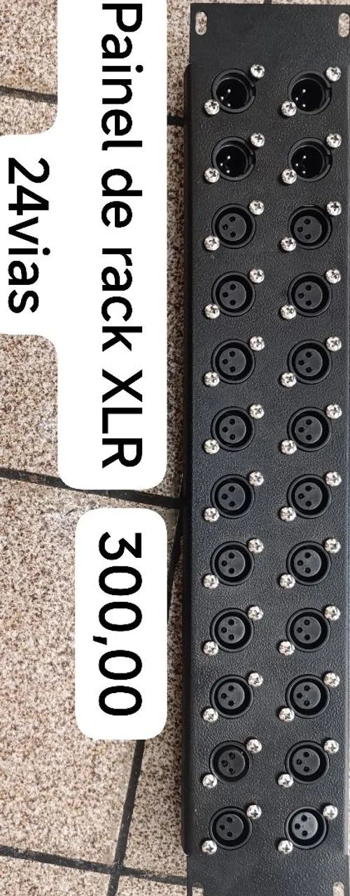 Rack XLR Canon 