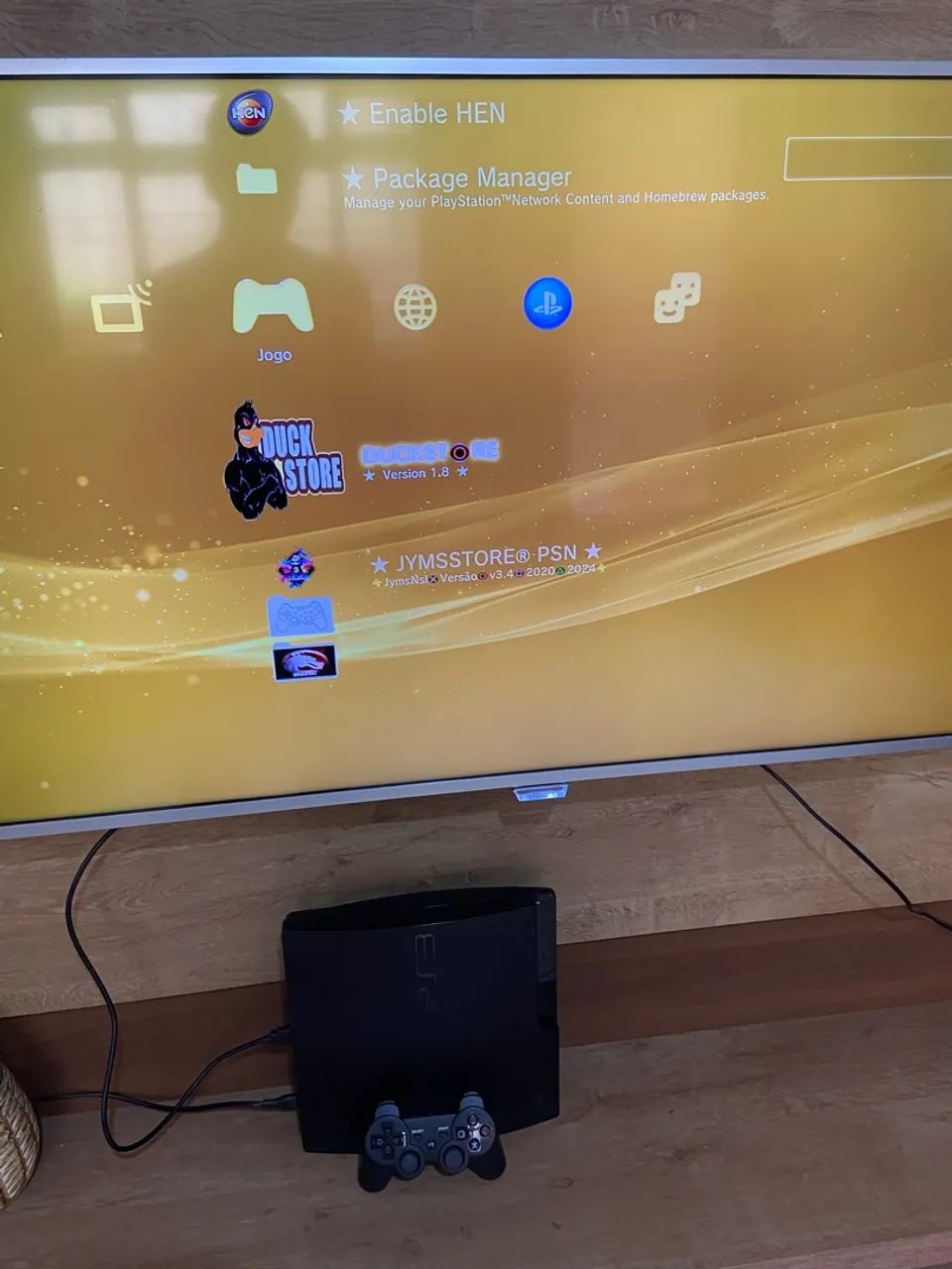 PlayStation 3 funcionando 100% com controle e jogos - Foto 2