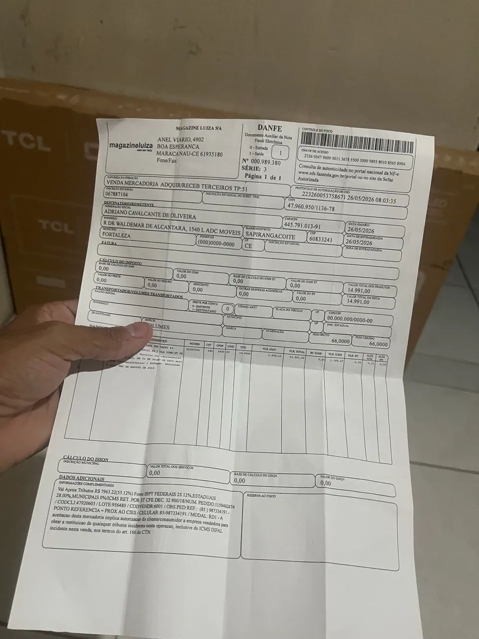 SMART TV TCL DE 40? NOVA  - Foto 3