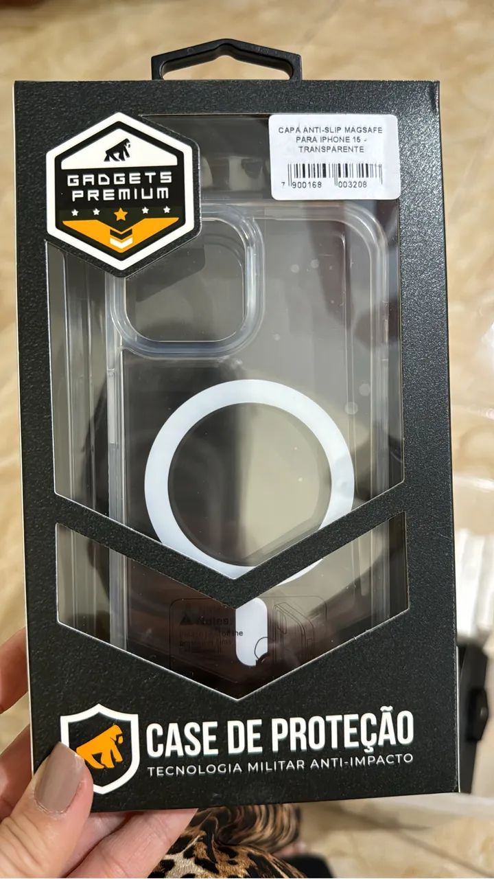 Capa Anti-Slip MagSafe Gshield - IPhone 15 