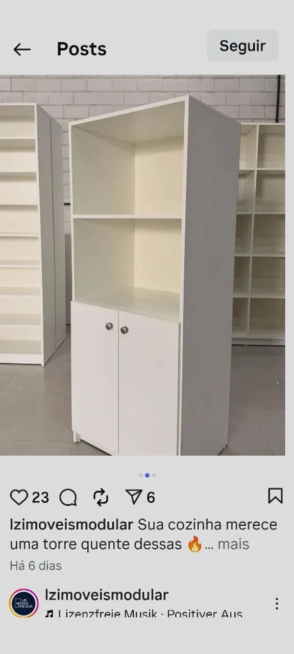 Estante multiuso em MDF. - Foto 2