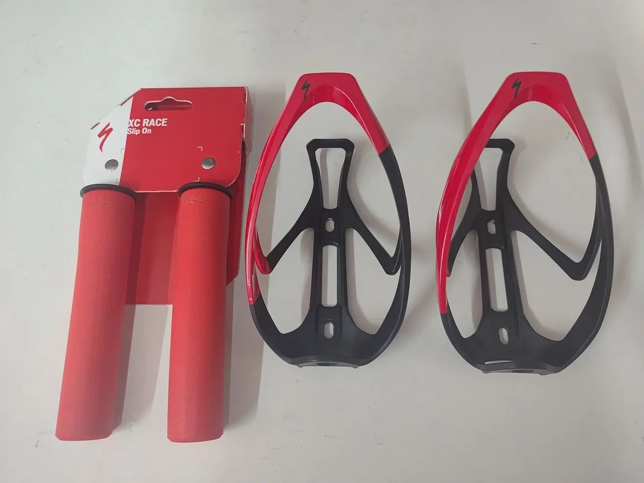 Manoplas + suportes Specialized 