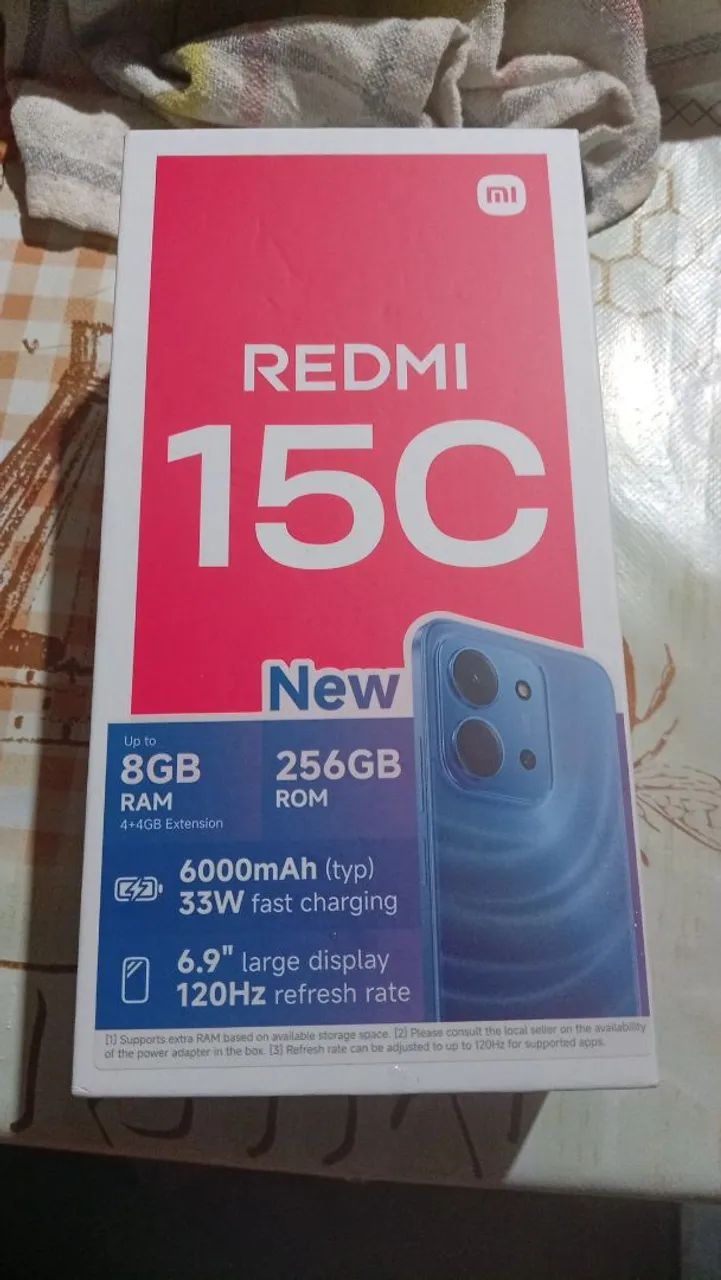 Celular redmi 15c 256gb - Foto 2