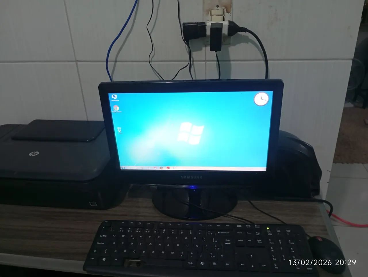 PC completo com Impressora  - Foto 2
