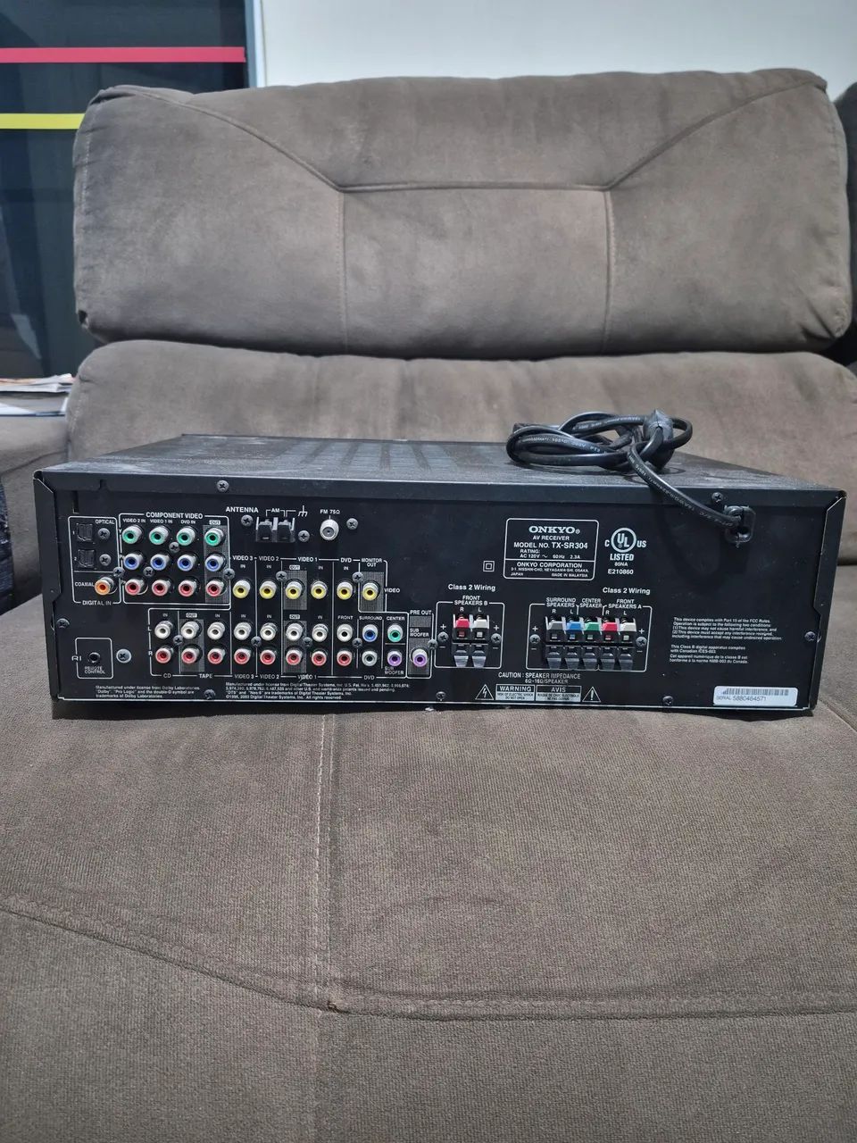Receiver AV Onkyo tx-sr304 5.1 - Foto 3
