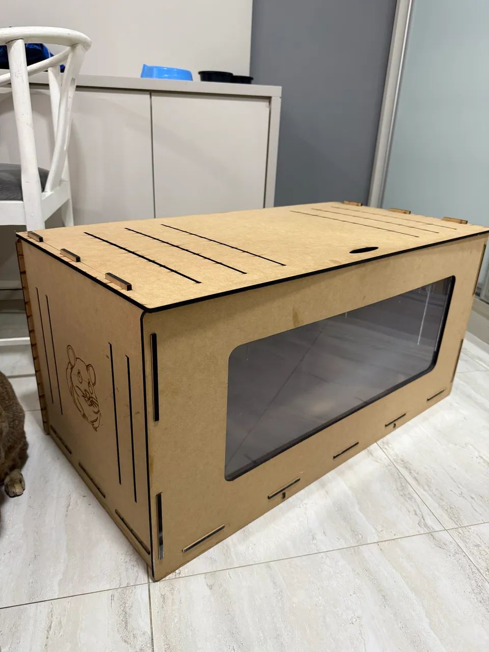 Vendo terrário e utensílios para roedores! 