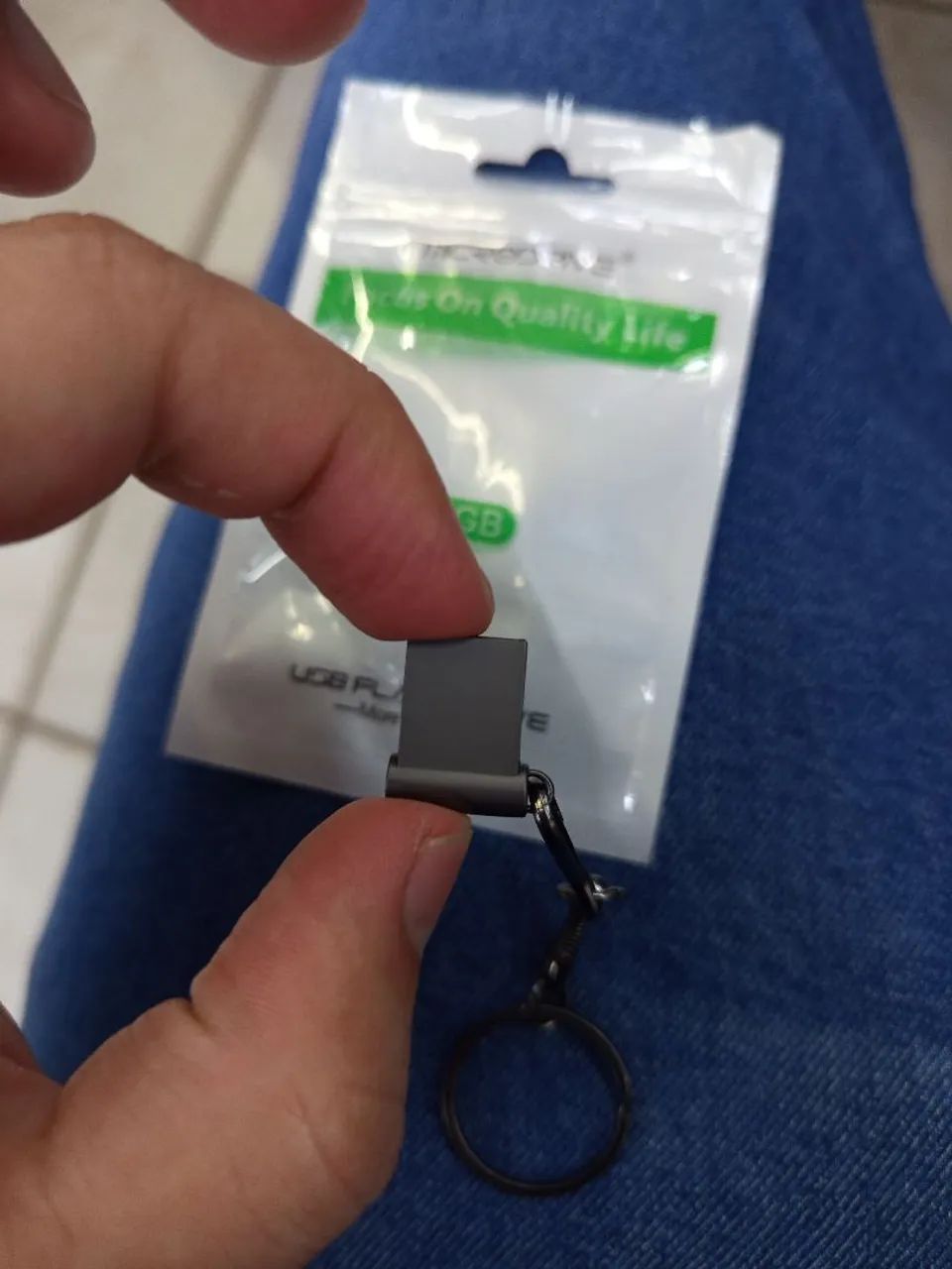 Mini pen drive 32gb NOVO  - Foto 2