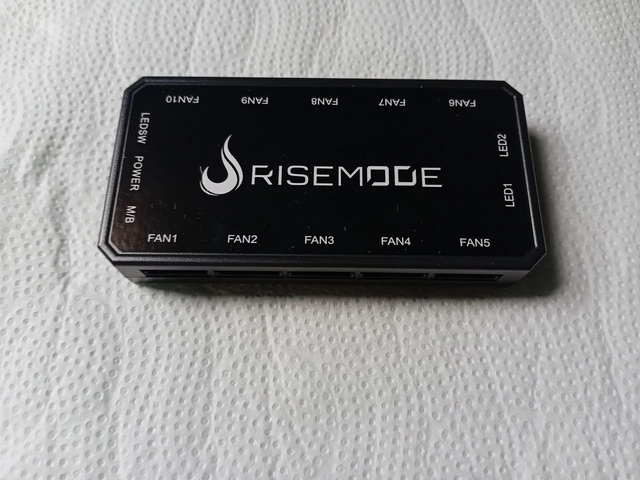 KIT 7 FAN ARGB RISE MODE LASER COM CONTROLADORA ARGB | ÓTIMO ESTADO - Foto 3
