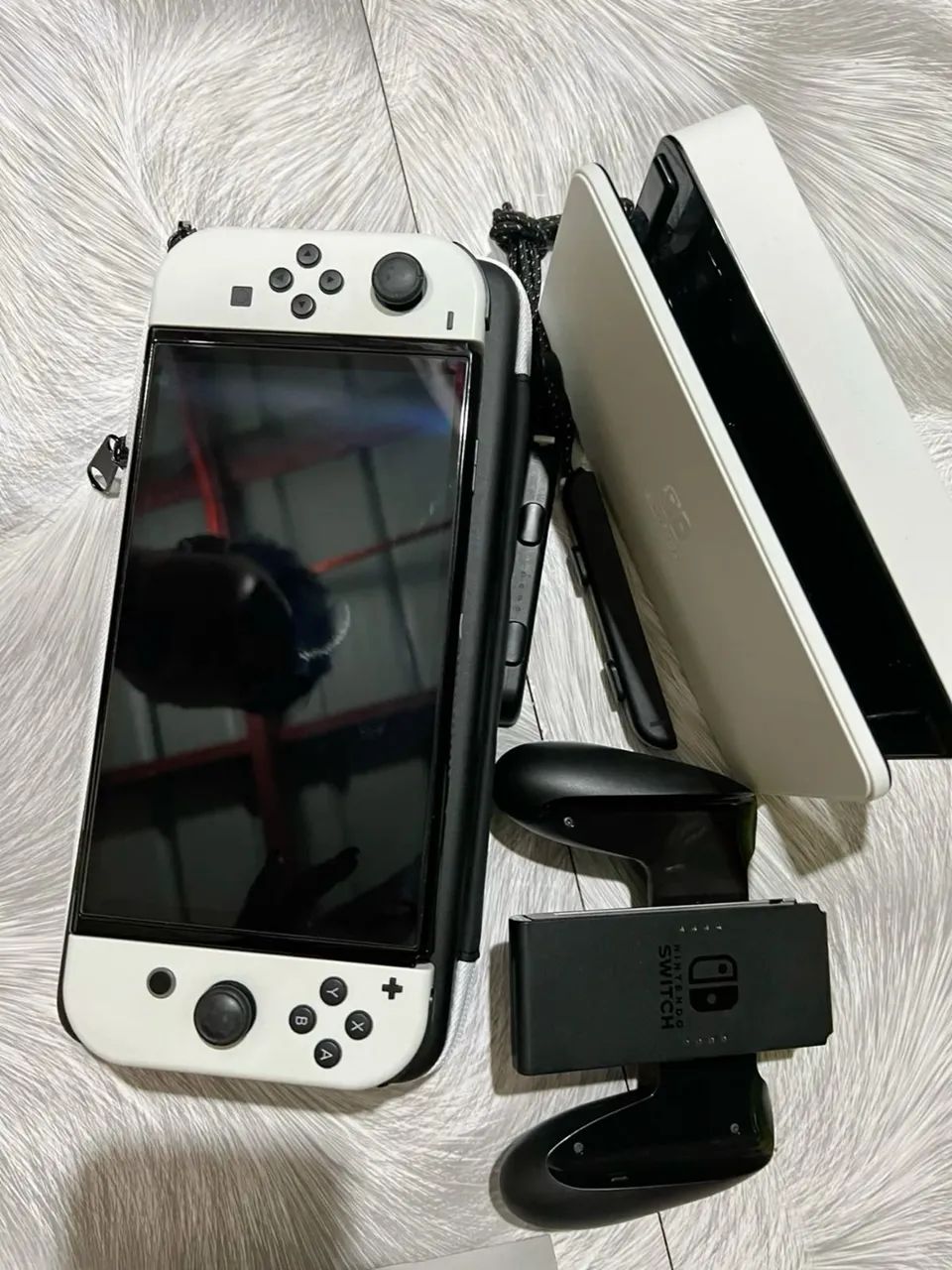 Nintendo Switch Oled - Desbloqueado 256gb - Foto 2