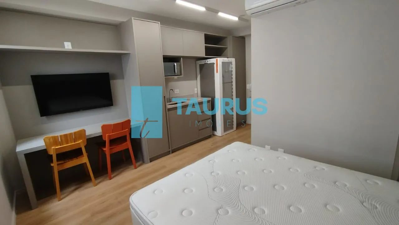 Studio para locação, 1 dormitório, mobiliado, Santo Amaro. - Foto 2