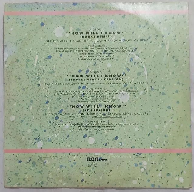 Disco de Vinil LP Whitney Houston How Will I Know - Foto 2