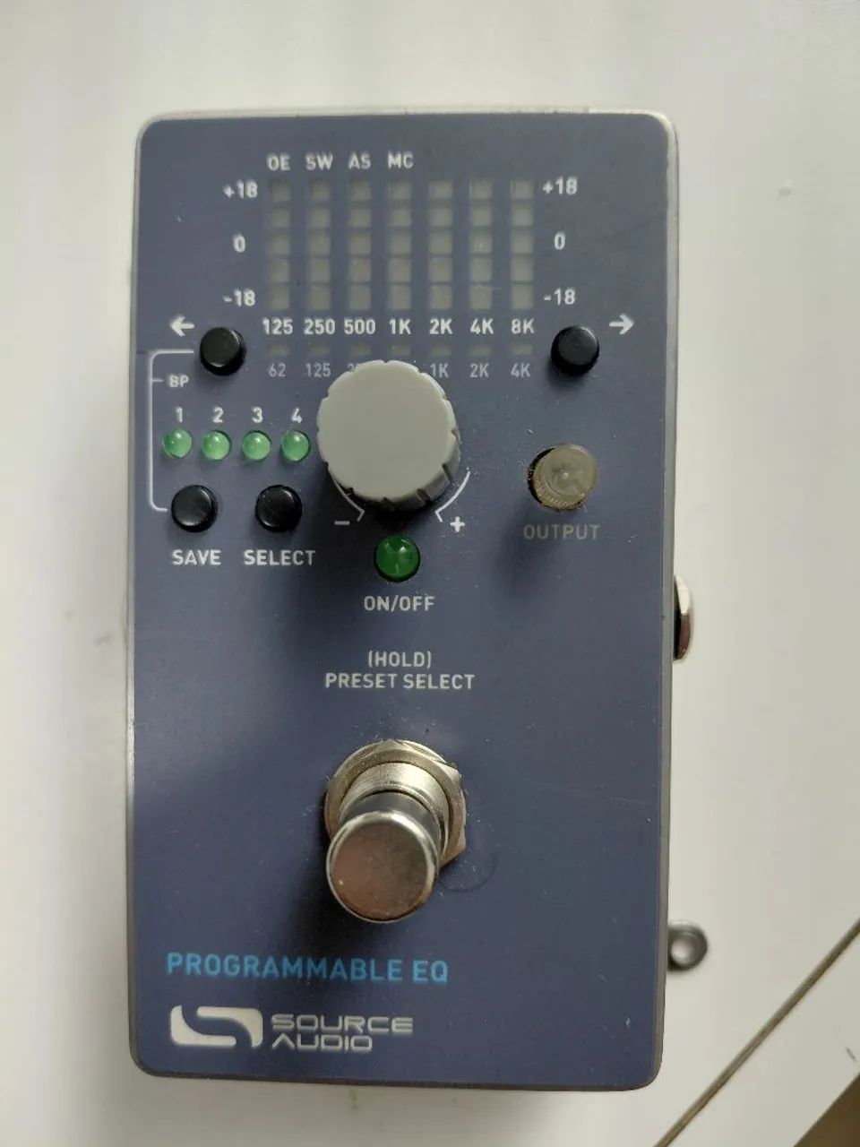 Pedal Equalizador Programável Source Audio