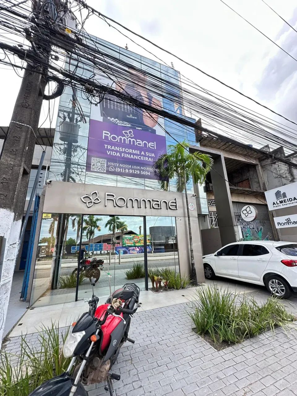 Sala comercial ampla e moderna na Augusto Montenegro