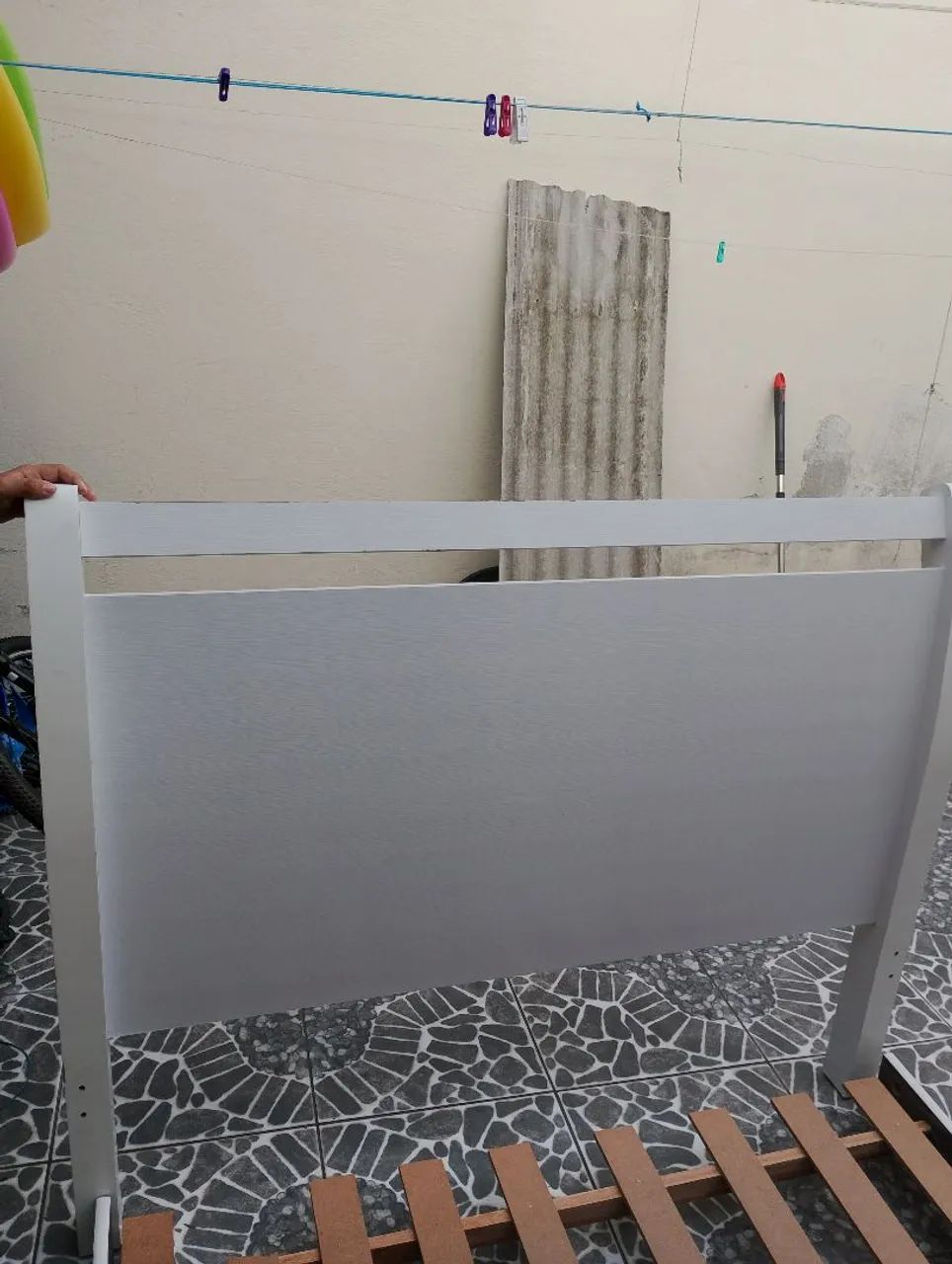 Cama 100 reais armação pra cama em perfeito estado  - Foto 3