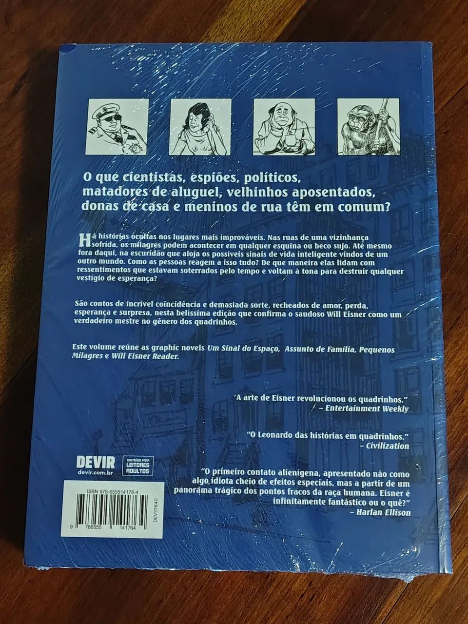 Biblioteca Will Eisner: O Milagre da Vida / Devir LACRADA  - Foto 3