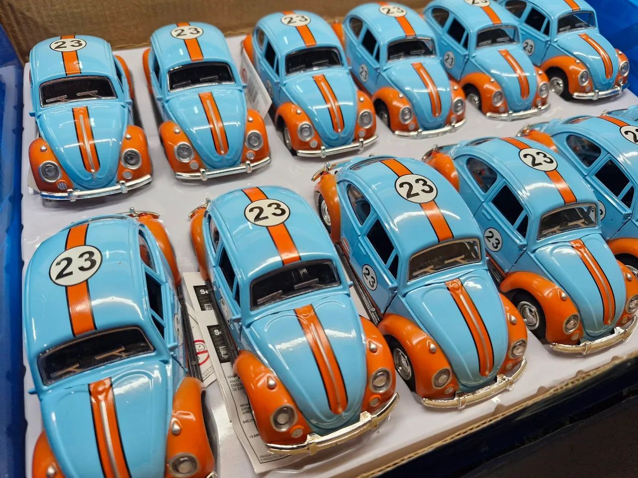 Fusca Metal 1:32 - modelo Gulf - Foto 5