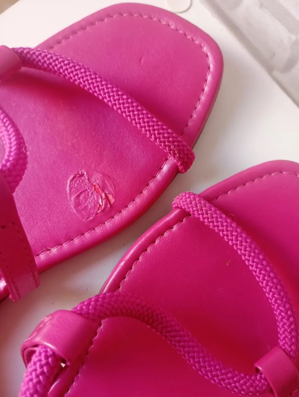 Sandália Rosa Sonho dos Pés - Nº 37 - Foto 3