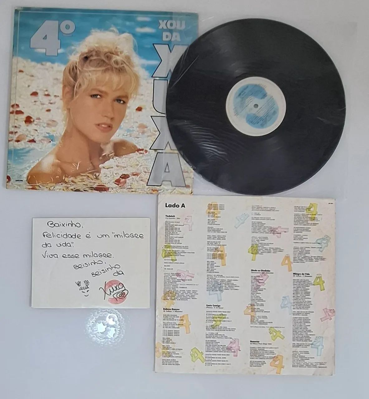 Disco de vinil  - LPs da XUXA - Foto 5